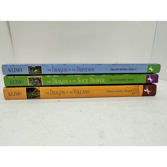 Dragon Keepers Book Set Kate Klimo Books 1 2 & 4 Fantasy Adventure Series Kids - Picture 10 of 12